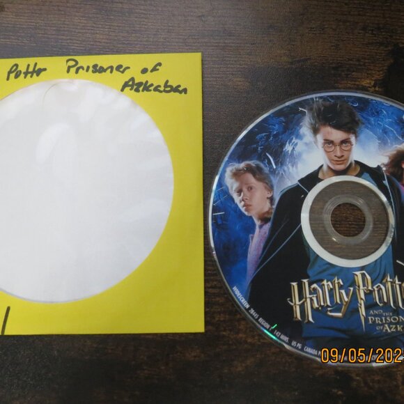 Harry Potter and The Prisoner of Azkaban DVD ONLY - Picture 2 of 2